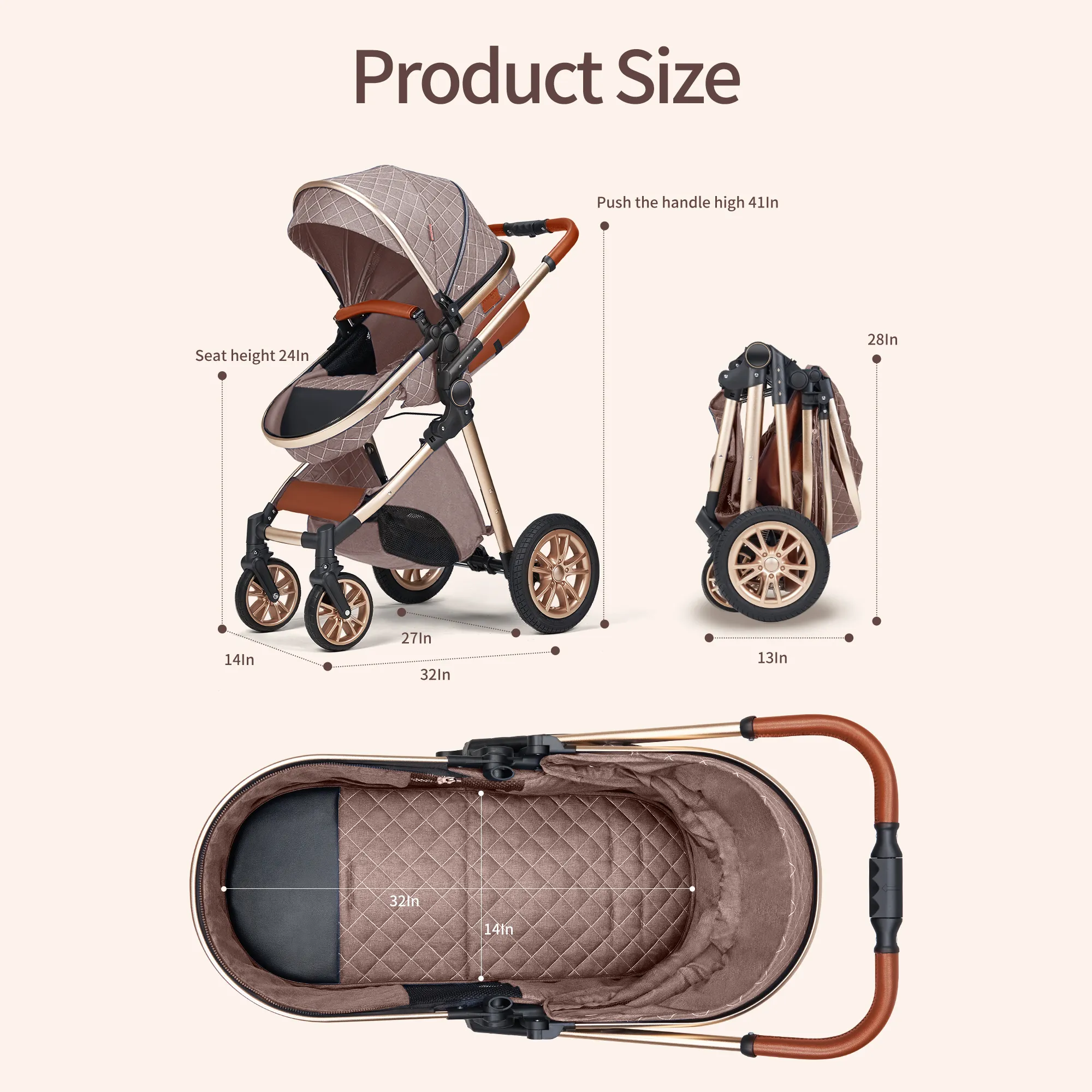 Baby Stroller That Can Sit or Lie Down - Image 4